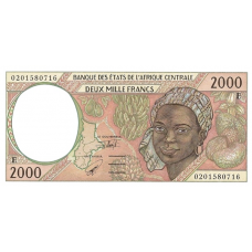P203Eh Cameroon - 2000 Francs Year 2002
